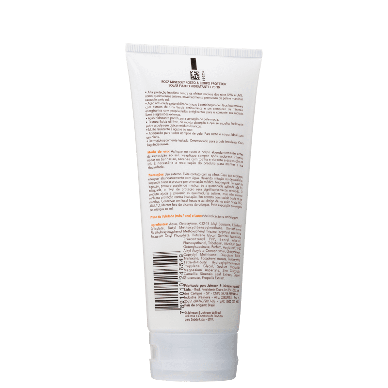 RoC Minesol Rosto & Corpo FPS30 - Protetor Solar 200ml