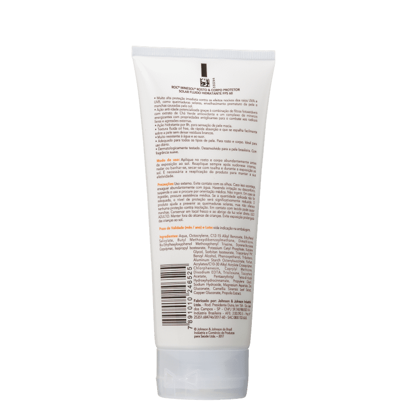 RoC Minesol Rosto & Corpo FPS60 - Protetor Solar 200ml