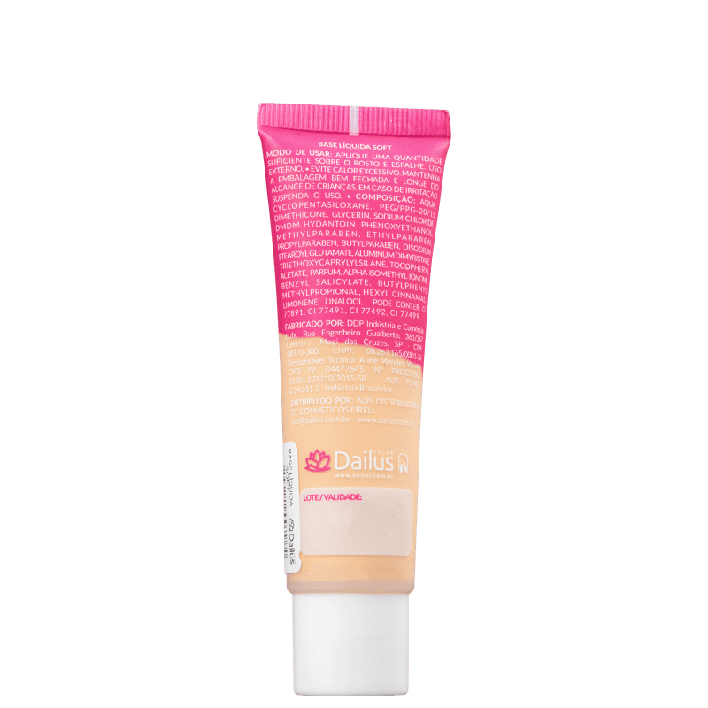 Dailus Soft 04 Bege Claro - Base Líquida 30g