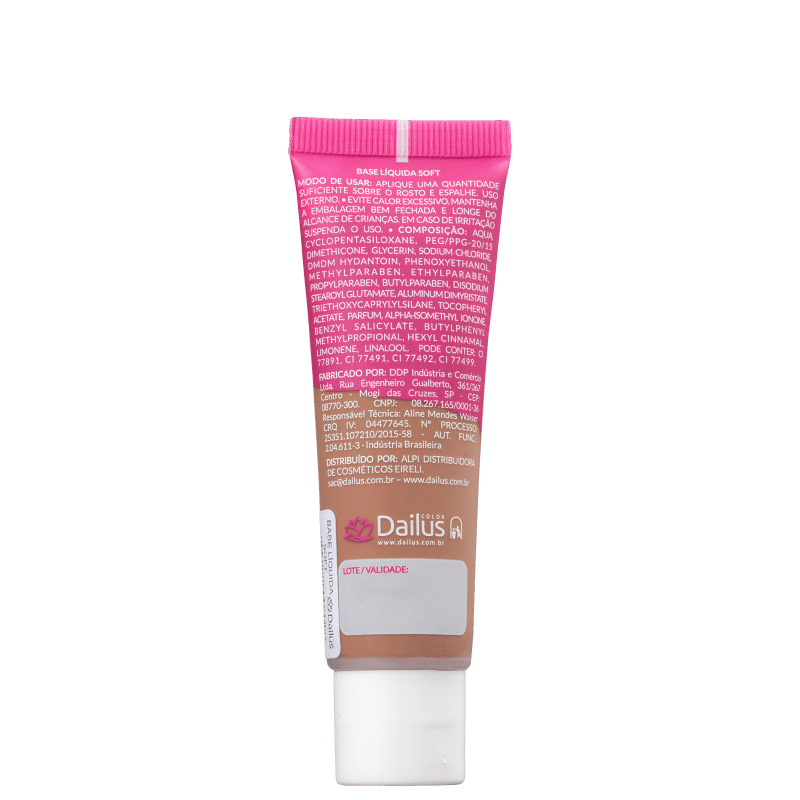 Dailus Soft 12 Marrom Médio - Base Líquida 30g