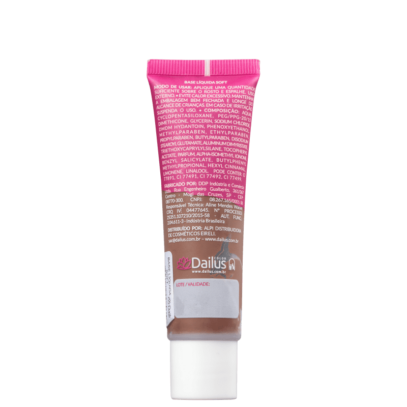 Dailus Soft 14 Marrom Escuro - Base Líquida 30g