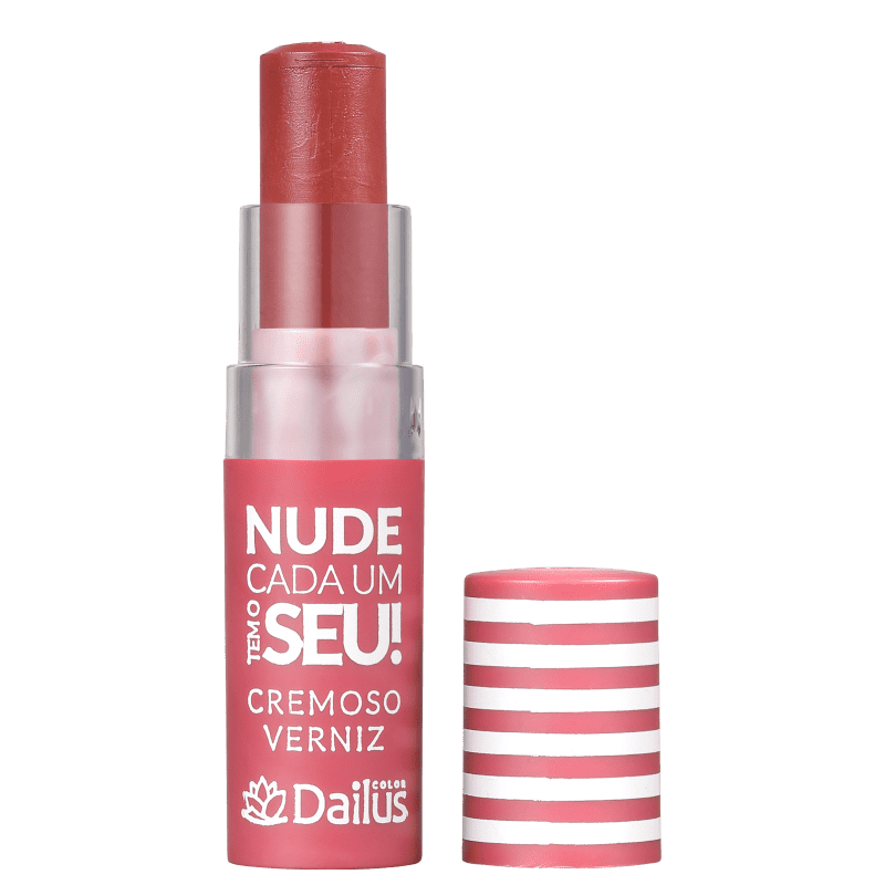 Dailus Nude Cada Um Tem o Seu Verniz 08 Rosa Açaí - Batom Cremoso 4g