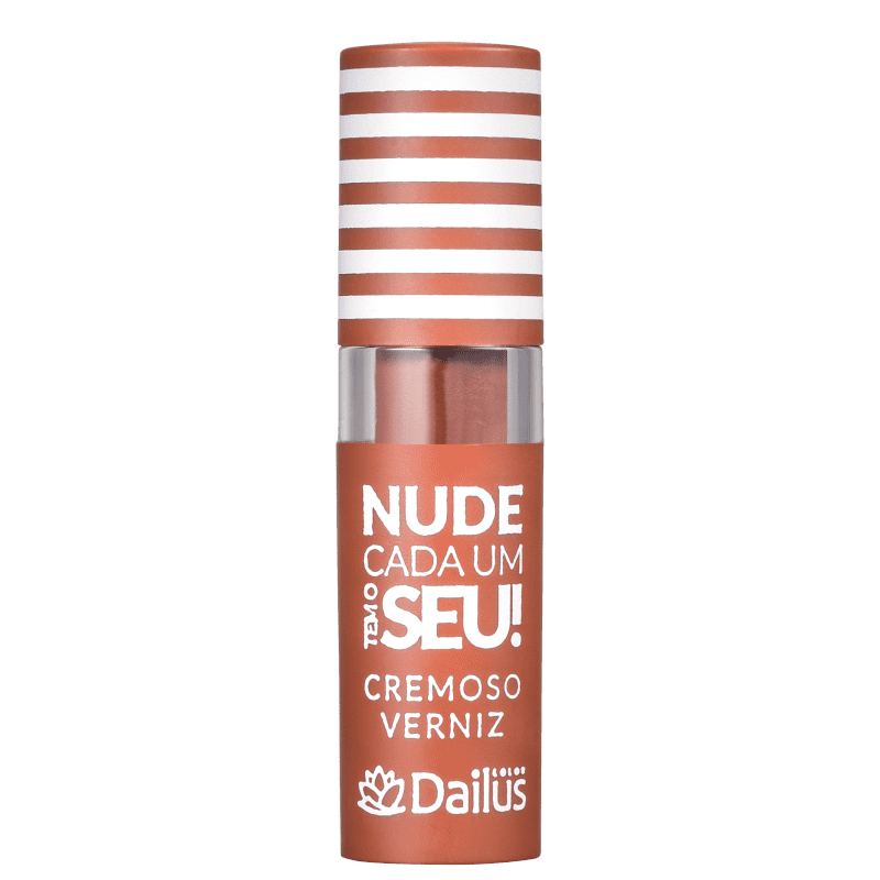Dailus Nude Cada Um Tem o Seu Verniz 12 Caramelo - Batom Cremoso 4g