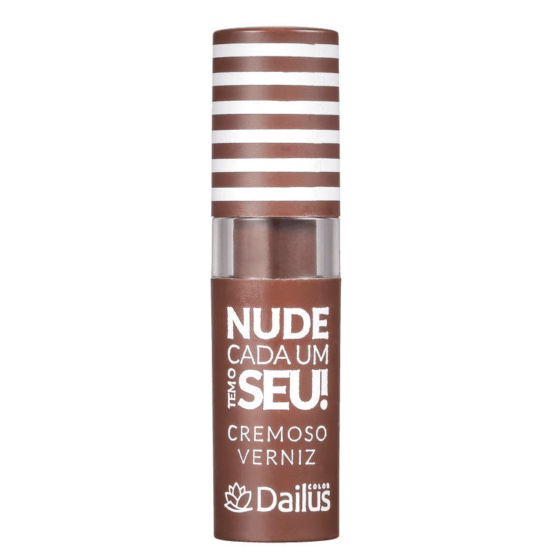 Dailus Nude Cada Um Tem o Seu Verniz 14 Puro Cacau - Batom Cremoso 4g