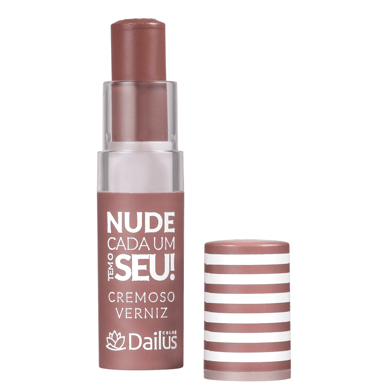 Dailus Nude Cada Um Tem o Seu Verniz 16 Cinza Vinil - Batom Cremoso 4g