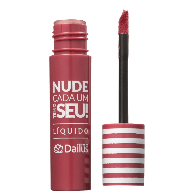 Dailus Nude Cada Um Tem o Seu 08 Rosa Açaí - Batom Líquido Matte 4,6g