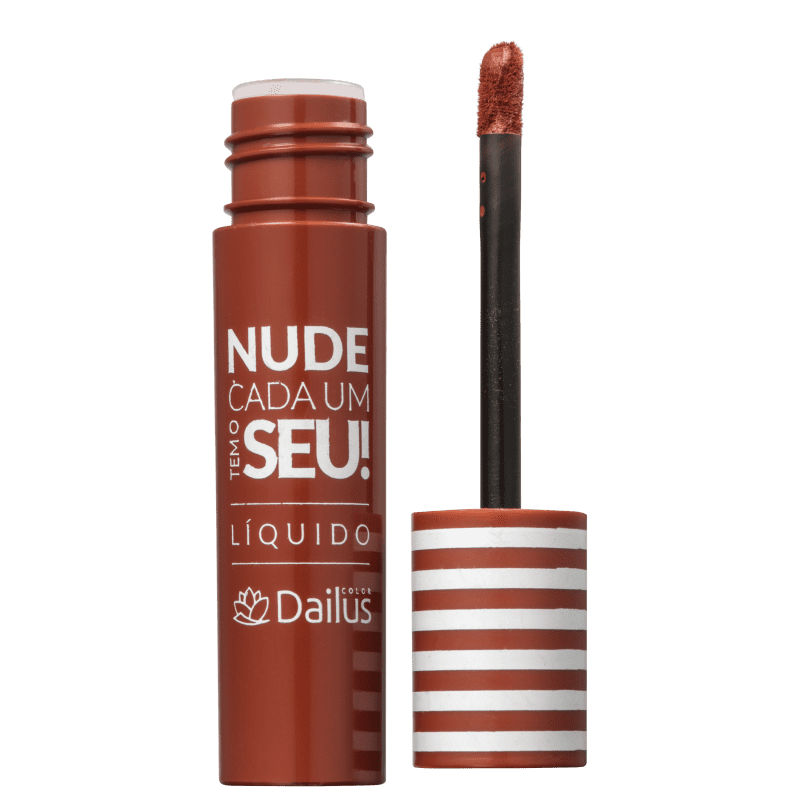 Dailus Nude Cada Um Tem o Seu 12 Caramelo - Batom Líquido Matte 4,6g