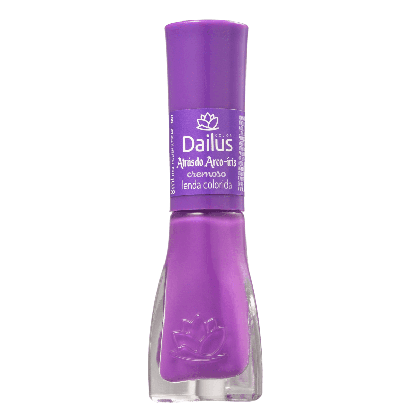 Dailus Atrás do Arco-Íris 01 Lenda Colorida - Esmalte Cremoso 8ml