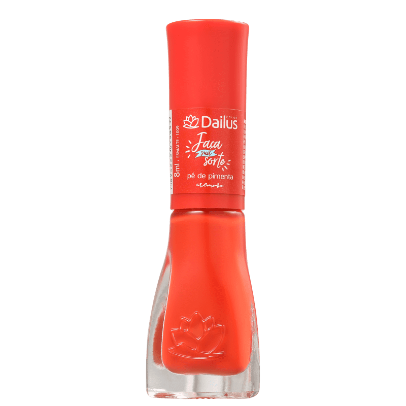 Dailus Faça Sua Sorte Pé de Pimenta - Esmalte Cremoso 8ml