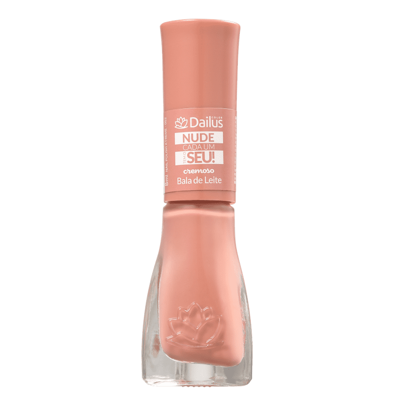 Dailus Nude Cada um Tem O Seu! 02 Bala de Leite - Esmalte Cremoso 8ml