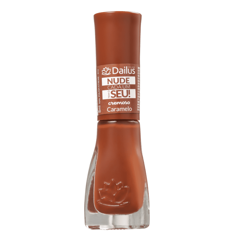 Dailus Nude Cada Um Tem O Seu! 12 Caramelo - Esmalte Cremoso 8ml