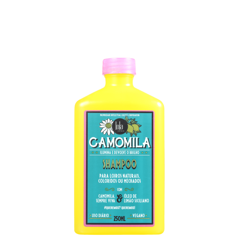 Lola Cosmetics Camomila - Shampoo 250ml Menor preço em Lola Cosmetics Camomila - Shampoo 250ml