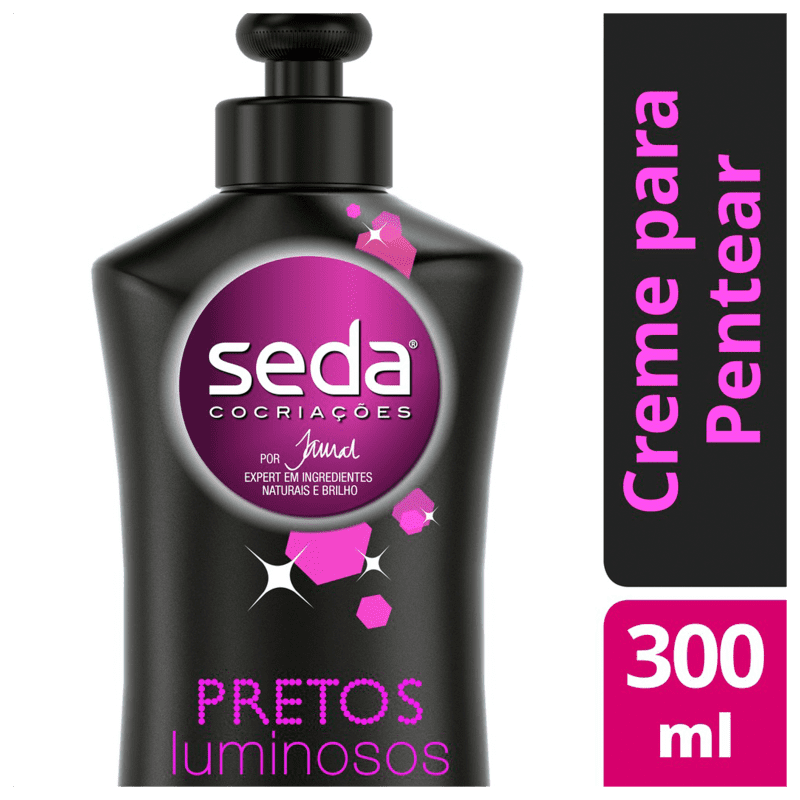 Creme de Pentear Seda Pretos Luminosos 300ml