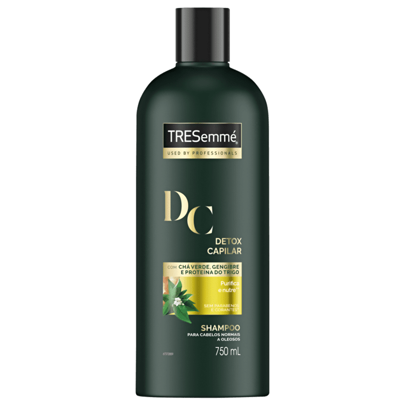 Shampoo TRESemmé Detox Capilar 750ml