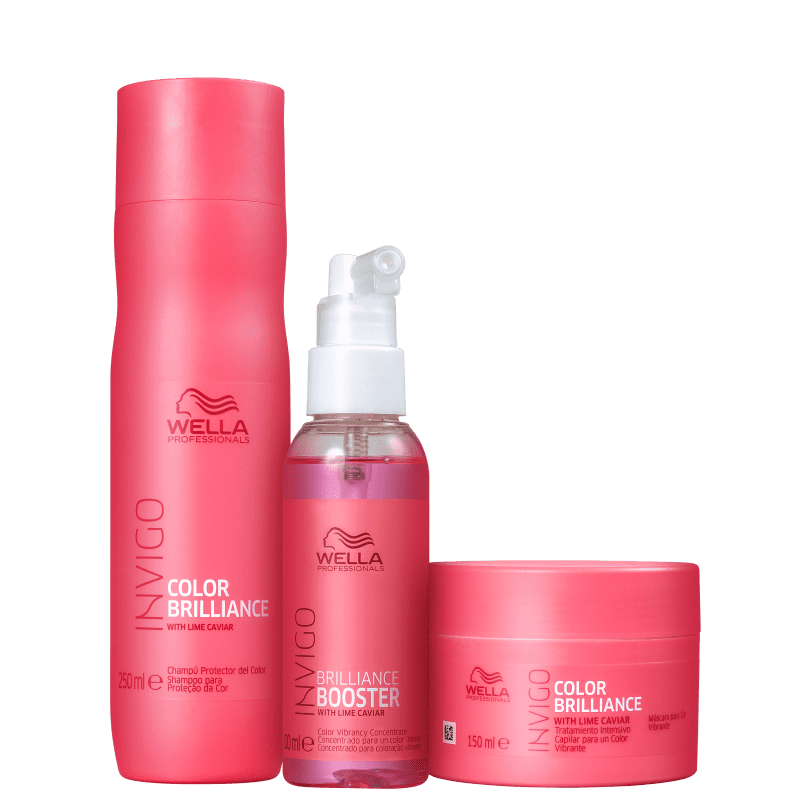 Kit Wella Professionals Invigo Color Brilliance Care (3 Produtos)