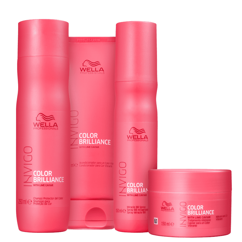 Kit Wella Professionals Invigo Color Brilliance Full (4 Produtos)