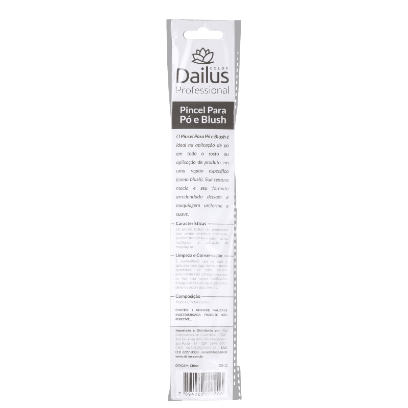 Dailus 12 - Pincel para Maquiagem