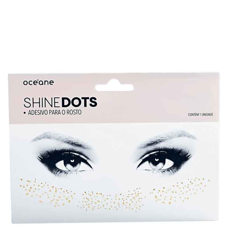 Océane Shine Dots SD1 Dourado - Adesivo para o Rosto 0,037g