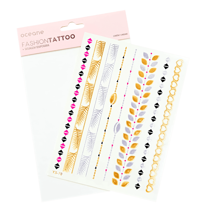 Océane Fashion Tattoo FT8 - Tatuagem Temporária