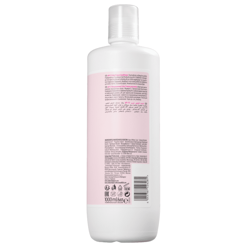 Schwarzkopf Professional BC Bonacure pH 4.5 Color Freeze - Condicionador 1000ml