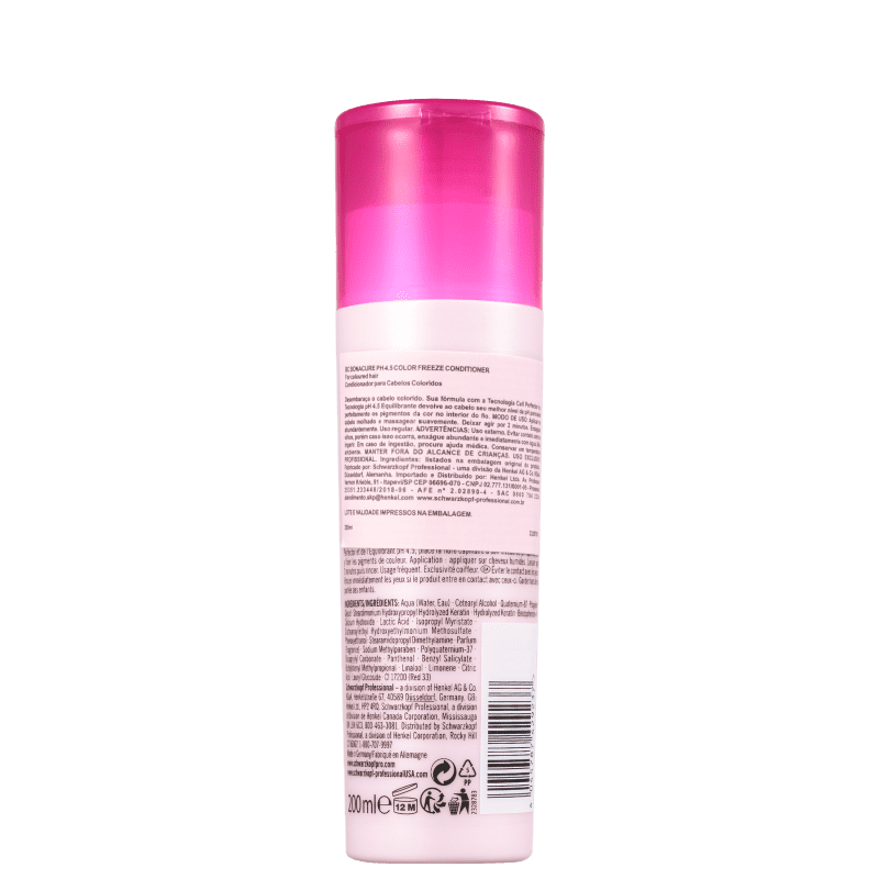 Schwarzkopf Professional BC Bonacure pH 4.5 Color Freeze - Condicionador 200ml