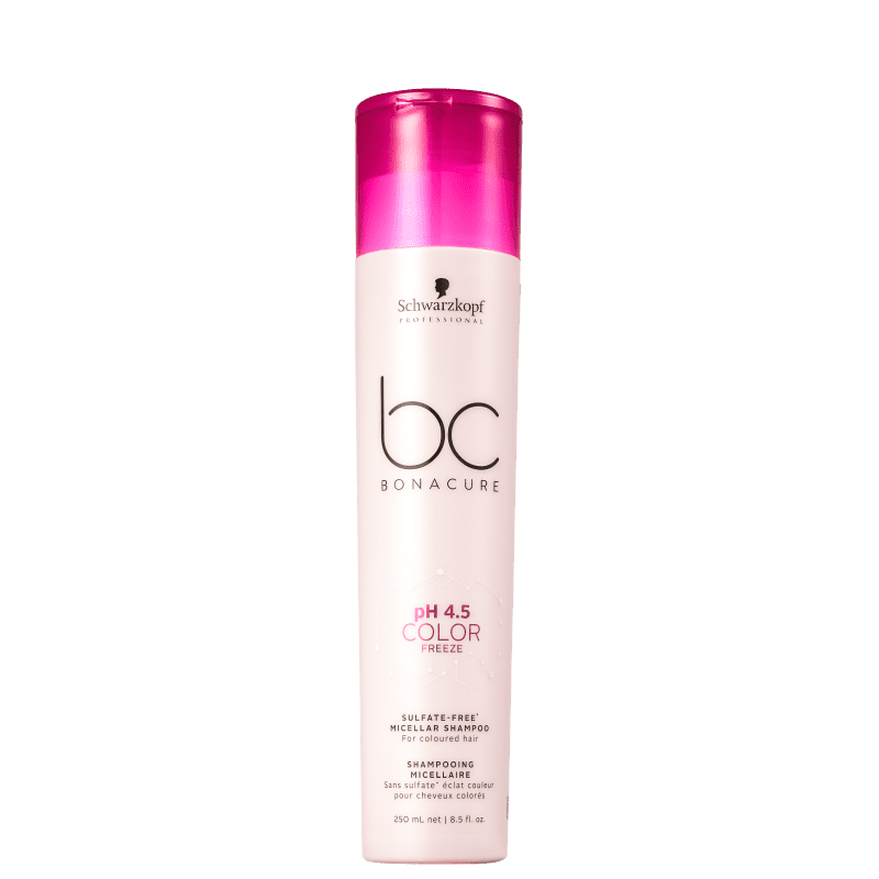 Schwarzkopf Professional BC Bonacure pH 4.5 Color Freeze Micellar - Shampoo sem Sulfato 250ml