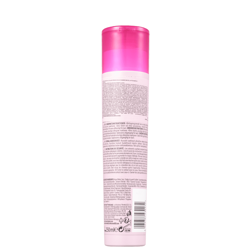 Schwarzkopf Professional BC Bonacure pH 4.5 Color Freeze Micellar Gold Shimmer - Shampoo 250ml