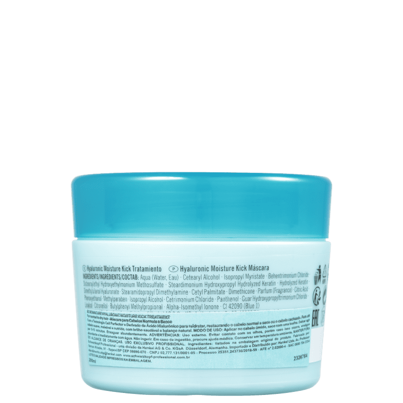 Schwarzkopf Professional BC Bonacure Hyaluronic Moisture Kick Treatment - Máscara de Hidratação 200ml