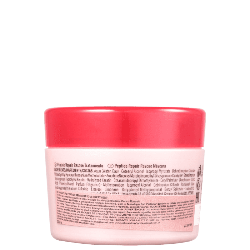 Schwarzkopf Professional BC Bonacure Peptide Repair Rescue Treatment - Máscara Capilar 200ml
