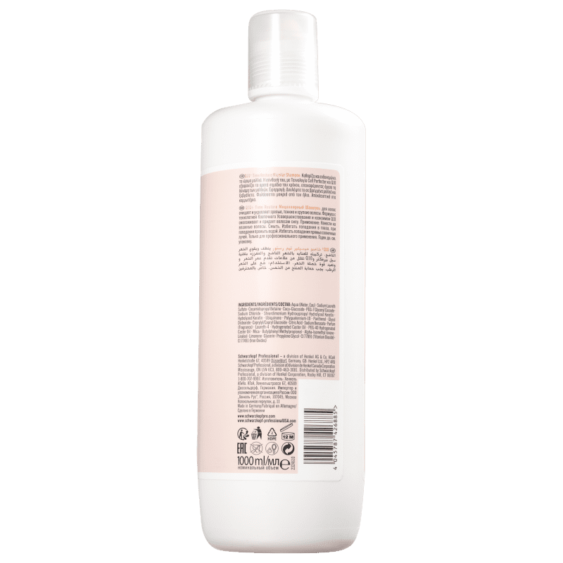 Schwarzkopf Professional BC Bonacure Q10+ Time Restore - Shampoo 1000ml