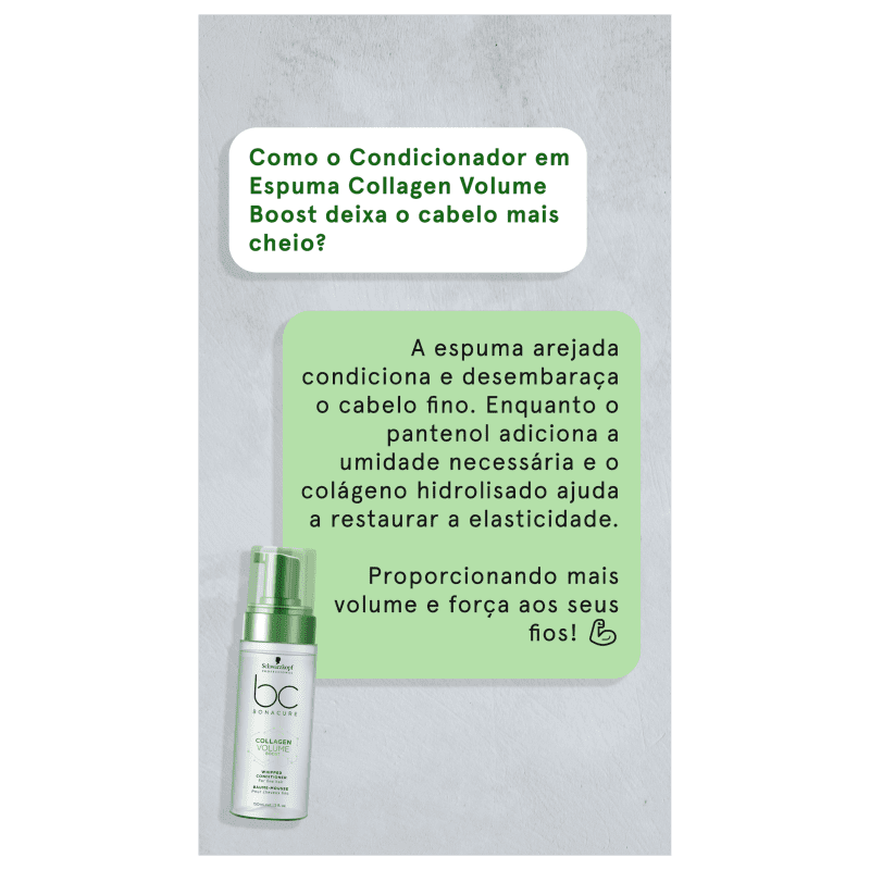 Schwarzkopf Professional BC Bonacure Collagen Volume Boost - Condicionador 150ml