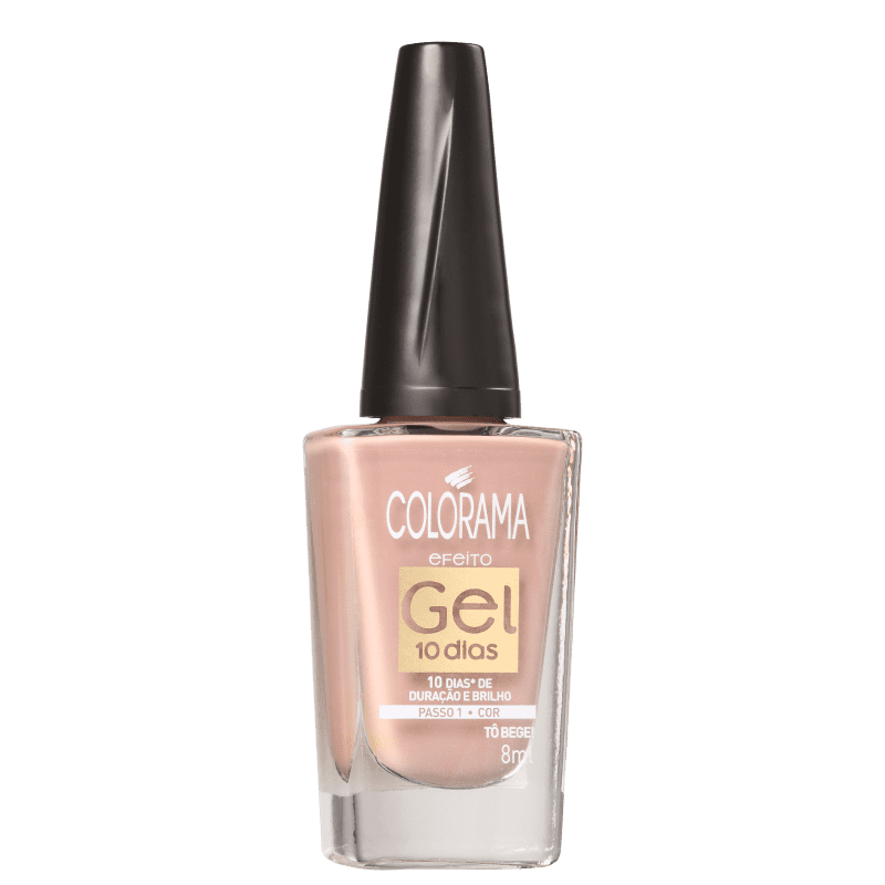 Colorama Efeito Gel Tô Bege! - Esmalte Cremoso 8ml