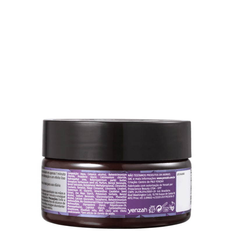 Yenzah One Minute Liss - Máscara Condicionadora 250g