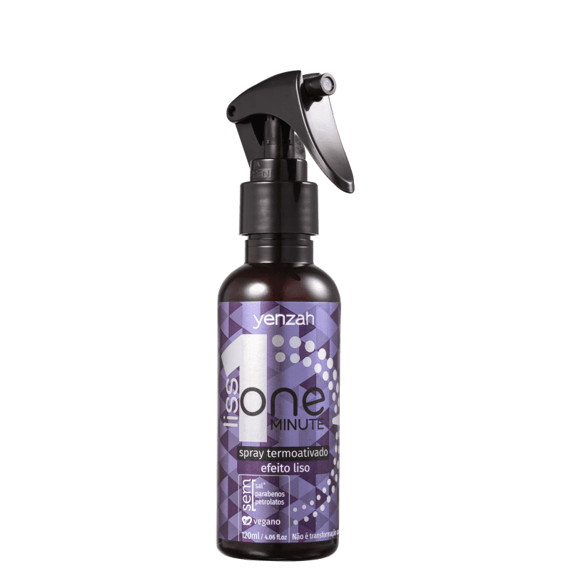 Yenzah One Minute Liss - Spray Alisador Temporário 120ml Menor preço em Yenzah One Minute Liss - Spray Alisador Temporário 120ml