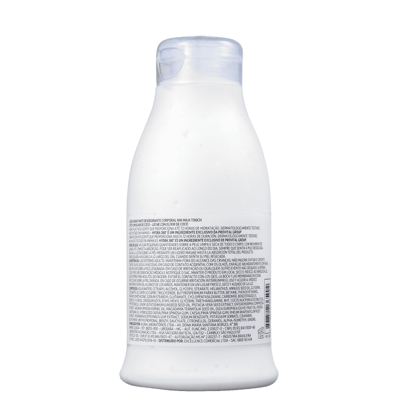 Nir Cosmetics Milk Touch Milk Therapy - Loção Hidratante Corporal 315g