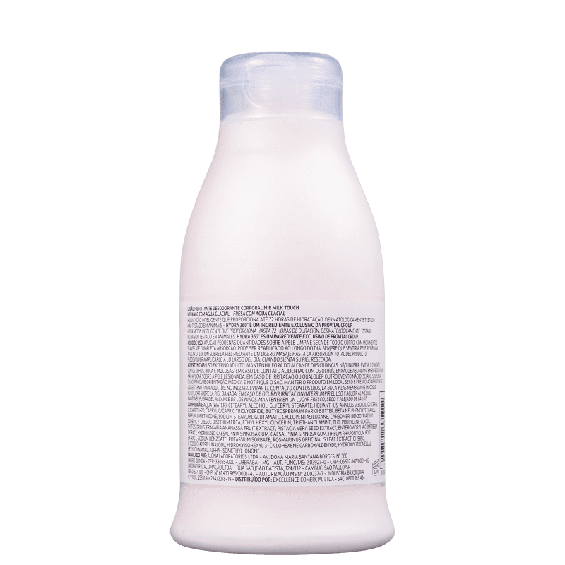 Nir Cosmetics Milk Touch Sweet Love - Loção Hidratante Corporal 315g