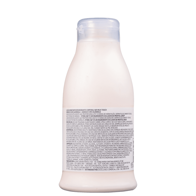 Nir Cosmetics Milk Touch Silk Whisper - Loção Hidratante Corporal 315g