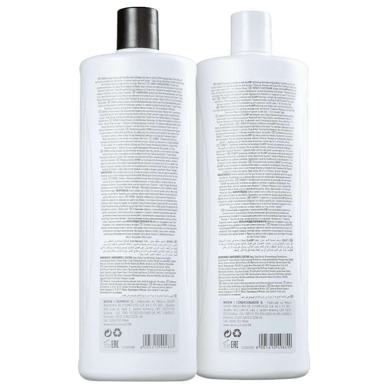Kit Nioxin System 1 Salon Duo (2 Produtos)