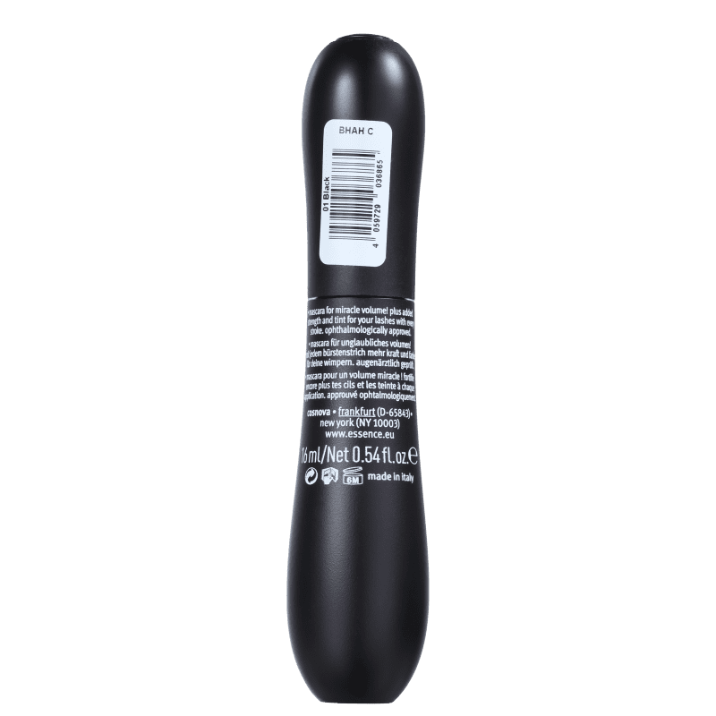 Essence I Need a Miracle Volumizing & Strengthening - Máscara para Cílios 16g