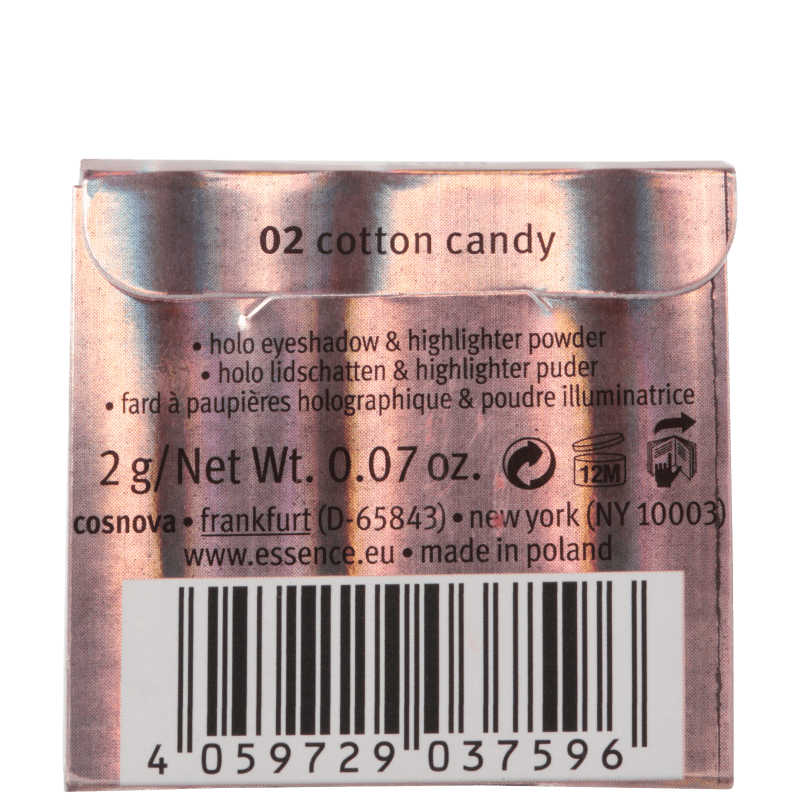 Essence My Must Haves Holo Powder 02 Cotton Candy - Sombra 2g