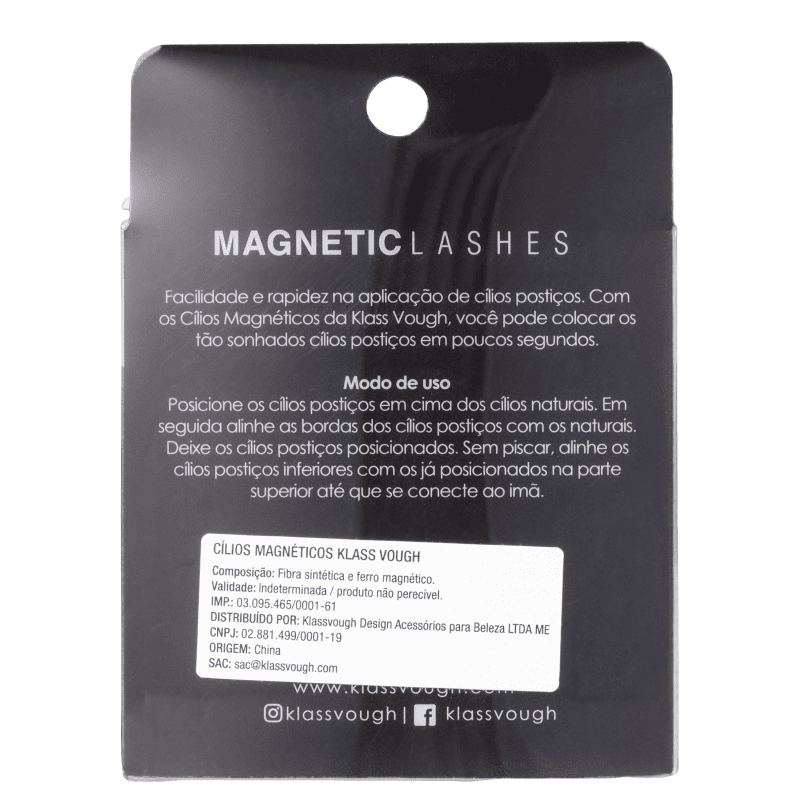 Klass Vough BMG 60 - Cílios Postiços Magnéticos