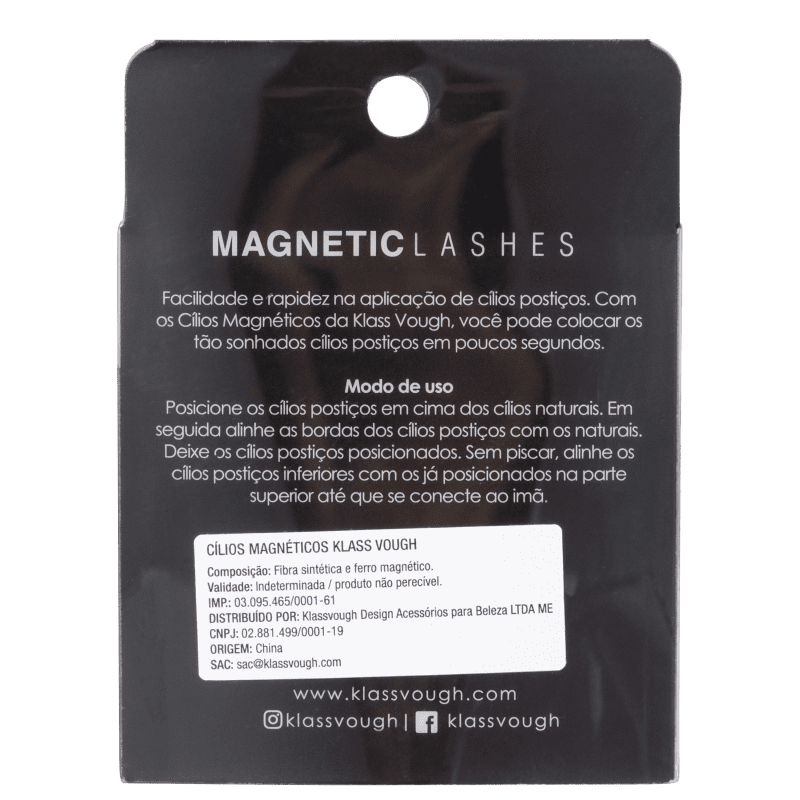 Klass Vough BMG 71 - Cílios Postiços Magnéticos