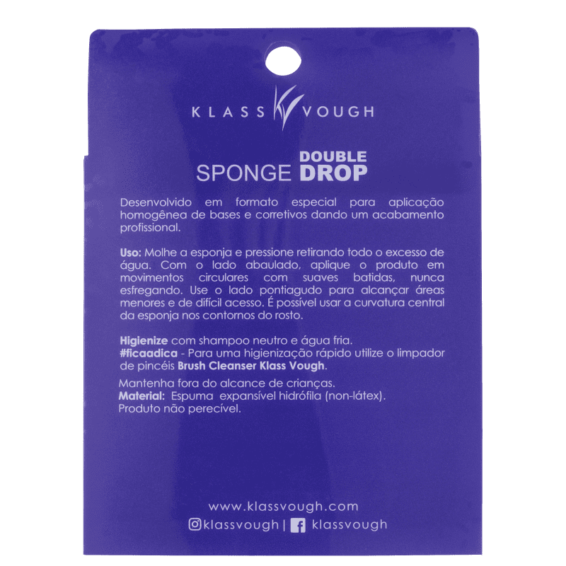 Kit Klass Vough Sponge Double Drop (2 Unidades)
