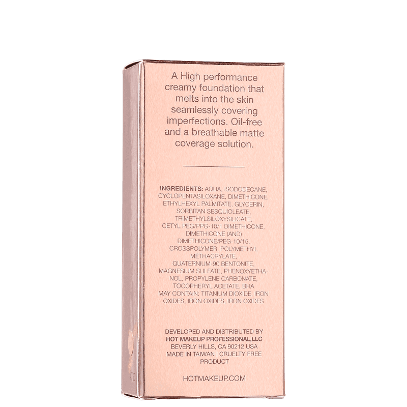 Hot MakeUp Absolute Touch AT25 - Base Líquida 29ml