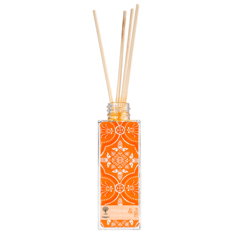 Orgânica Pêssego e Flor de Lótus - Difusor de Ambiente 150ml