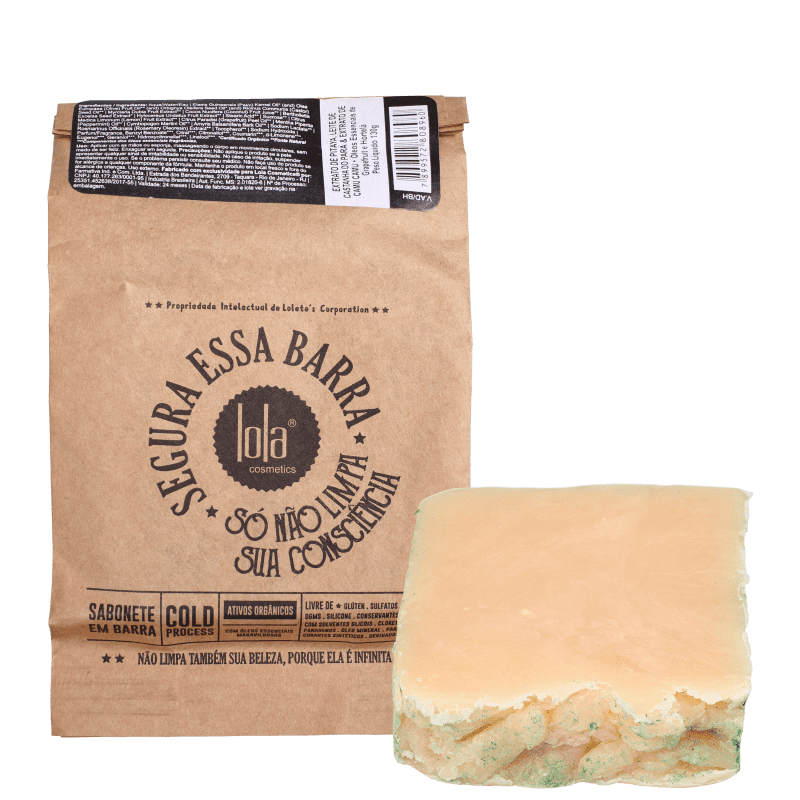 Lola Cosmetics Segura Essa Barra Extrato de Pitaya - Sabonete em Barra 130g