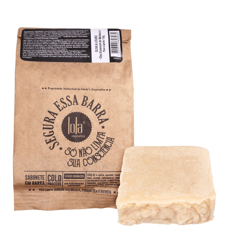 Lola Cosmetics Segura Essa Barra Louro e Oliva - Sabonete em Barra 130g