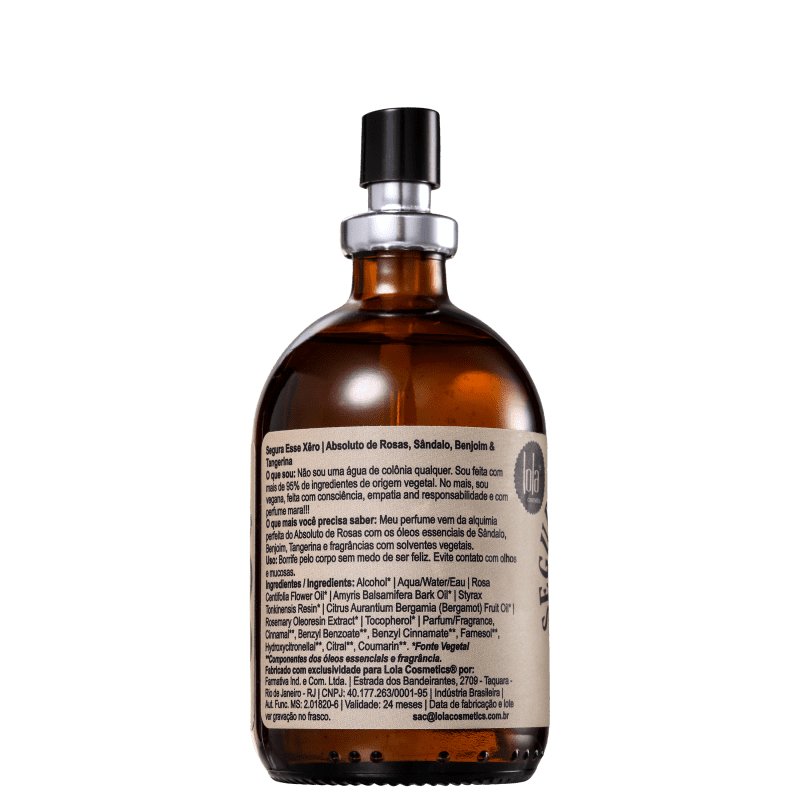 Segura Esse Xêro Absoluto de Rosas Lola Cosmetics Eau de Cologne - Perfume Feminino 110ml