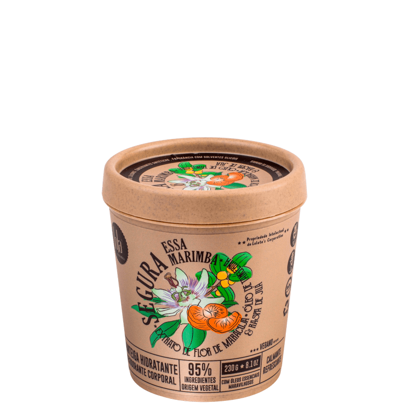 Lola Cosmetics Segura Essa Marimba Extrato de Flor de Maracujá - Hidratante Corporal 230g