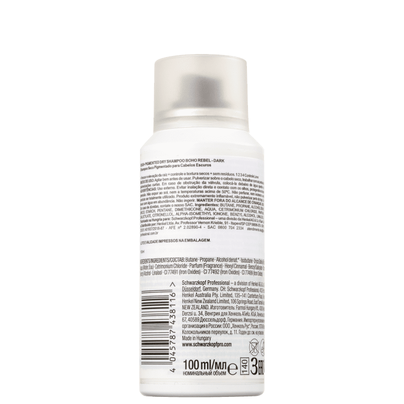 OSIS+ Boho Rebel Castanho Escuro - Shampoo a Seco 100ml